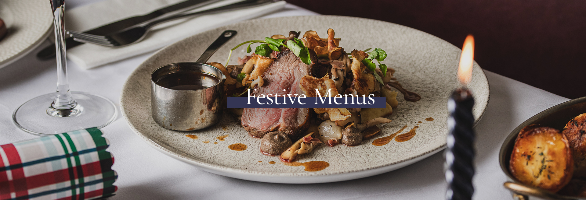 Festive Christmas Menu at Crown & Greyhound 